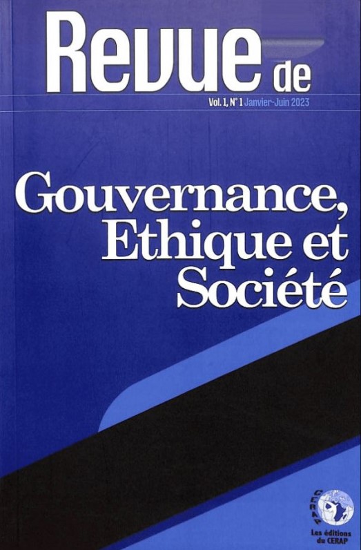 Vol. 1 - N°1 Janvier-Juin (2023)